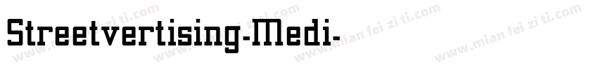 Streetvertising-Medi字体转换