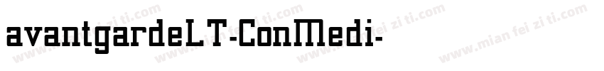 avantgardeLT-ConMedi字体转换