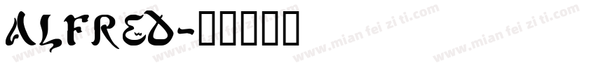 alfred字体转换