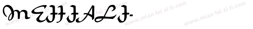 MEIJIALI字体转换
