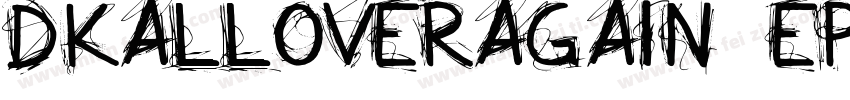 DkAllOverAgain-ePnO字体转换