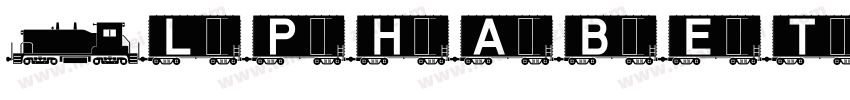 AlphabetTrain字体转换