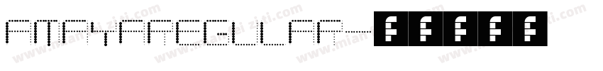 AmayaRegular字体转换