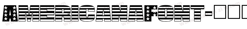 AmericanaFont字体转换