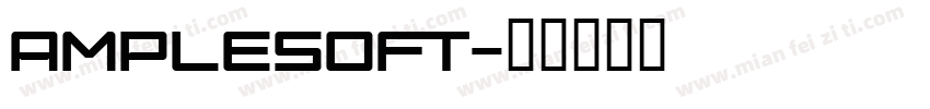AMPLESOFT字体转换