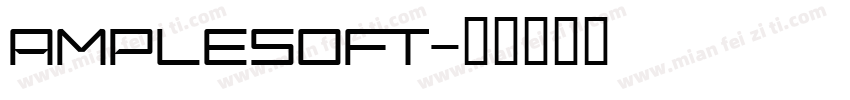 AMPLESOFT字体转换