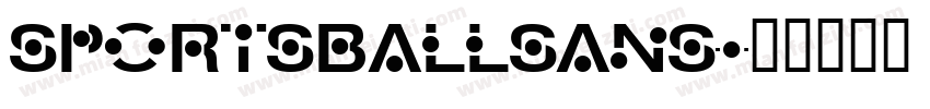 sportsballsans字体转换