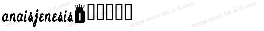 AnaisJenesis字体转换