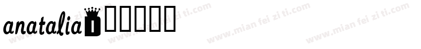 Anatalia字体转换