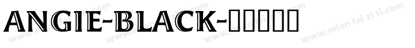 Angie-Black字体转换