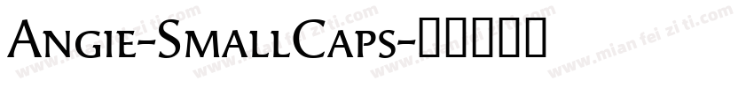 Angie-SmallCaps字体转换