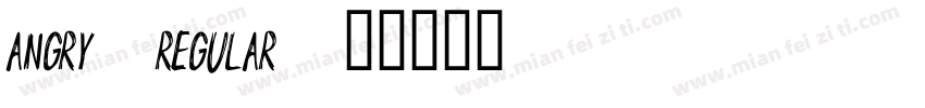 Angry-Regular字体转换