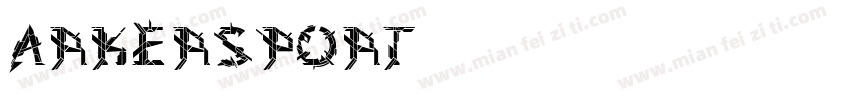Arkersport字体转换