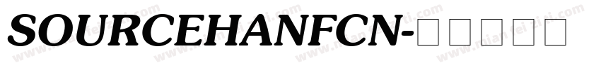 SOURCEHANFCN字体转换