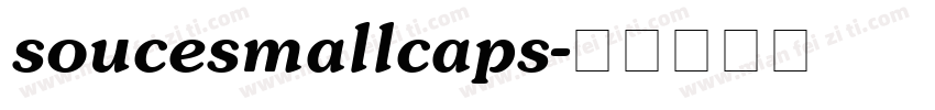 soucesmallcaps字体转换