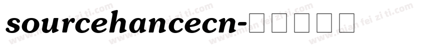 sourcehancecn字体转换