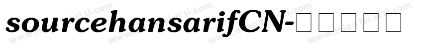 sourcehansarifCN字体转换