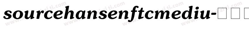 sourcehansenftcmediu字体转换