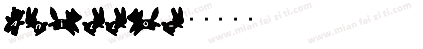 Anitto字体转换