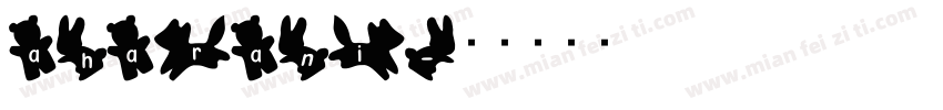 aharani字体转换