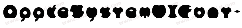 AppleSystemUIFont字体转换