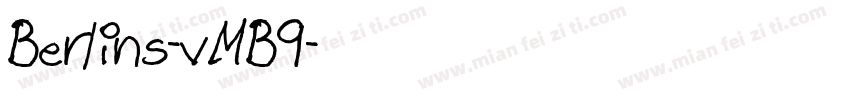 Berlins-vMB9字体转换