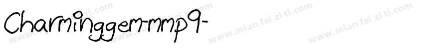 Charminggem-mmp9字体转换