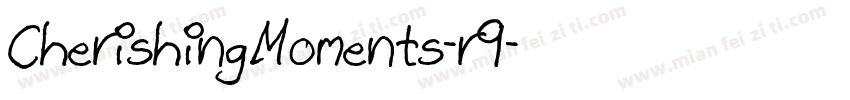 CherishingMoments-r9字体转换