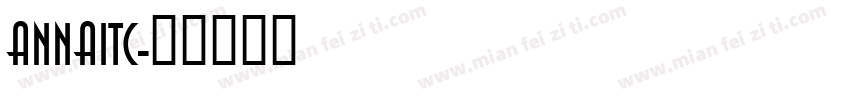 AnnaITC字体转换