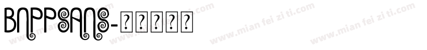 bnppsans字体转换
