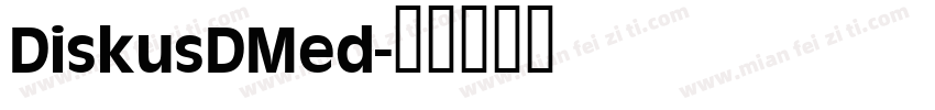 DiskusDMed字体转换