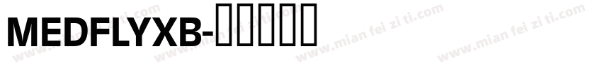 MEDFLYXB字体转换