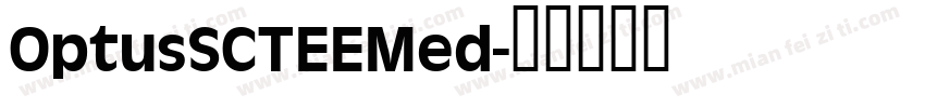 OptusSCTEEMed字体转换