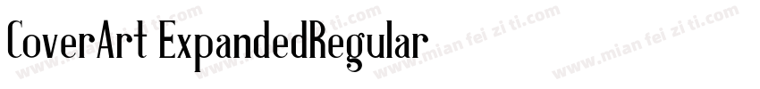 CoverArt-ExpandedRegular字体转换
