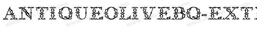 AntiqueOliveBQ-Exten字体转换