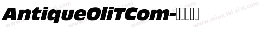 AntiqueOliTCom字体转换