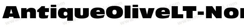 AntiqueOliveLT-Nord字体转换