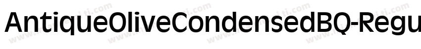 AntiqueOliveCondensedBQ-Regular字体转换