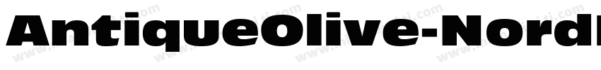 AntiqueOlive-NordItalic字体转换