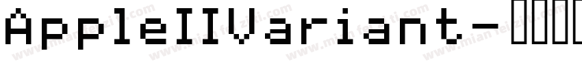AppleIIVariant字体转换