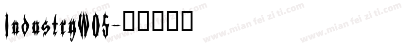 IndustryW05字体转换