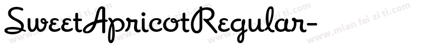 SweetApricotRegular字体转换