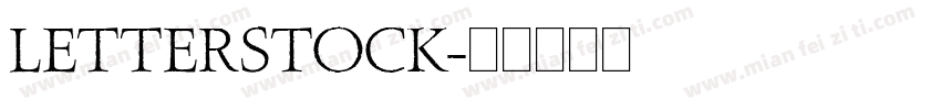LETTERSTOCK字体转换