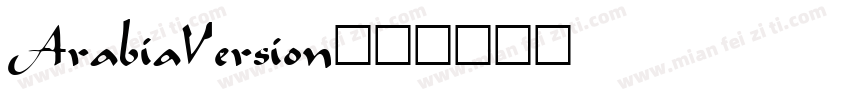 ArabiaVersion字体转换