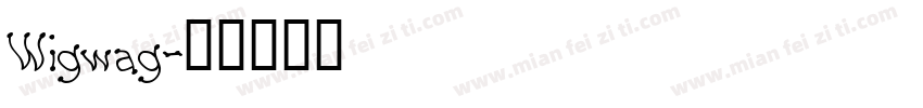 Wigwag字体转换