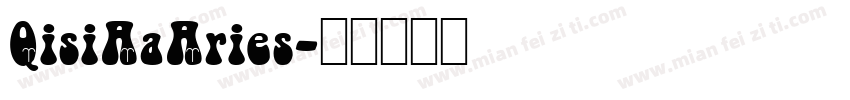 QisiAaAries字体转换