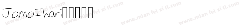 JomoIhari字体转换