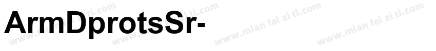 ArmDprotsSr字体转换