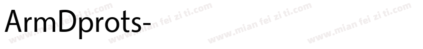 ArmDprots字体转换