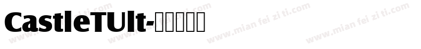 CastleTUlt字体转换
